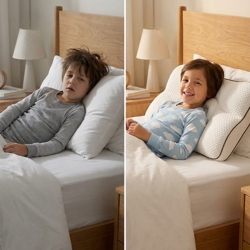 ComfortAlign™ – Ergonomic Kids Posture Pillow