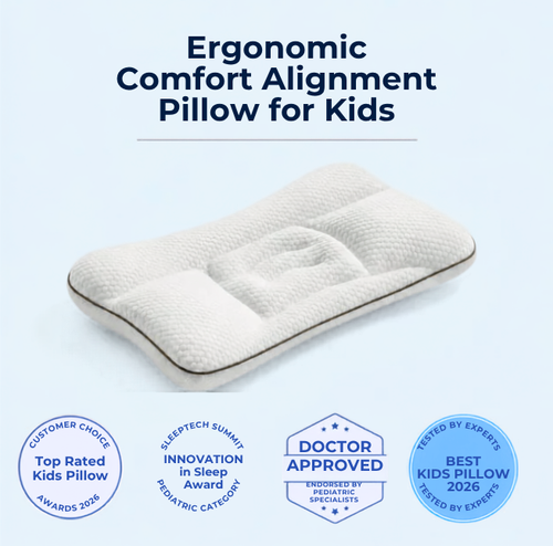 ComfortAlign™ – Ergonomic Kids Posture Pillow